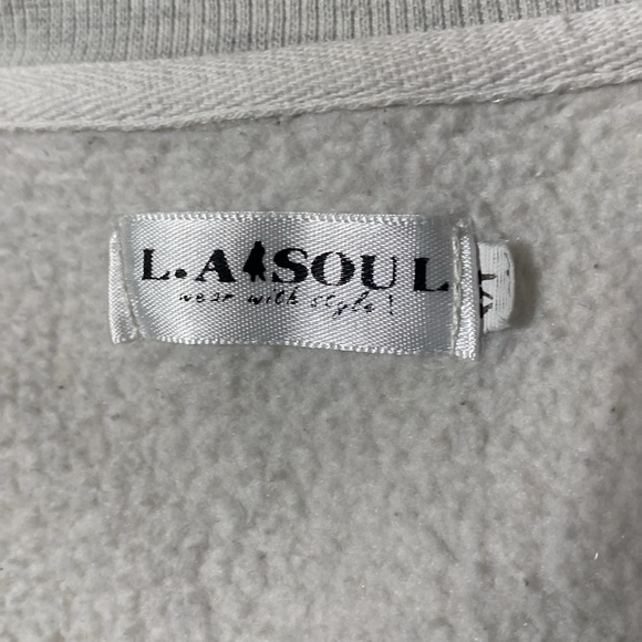 Women’s L.A.Soul Cat print sweatshirt - Picture 3 of 3